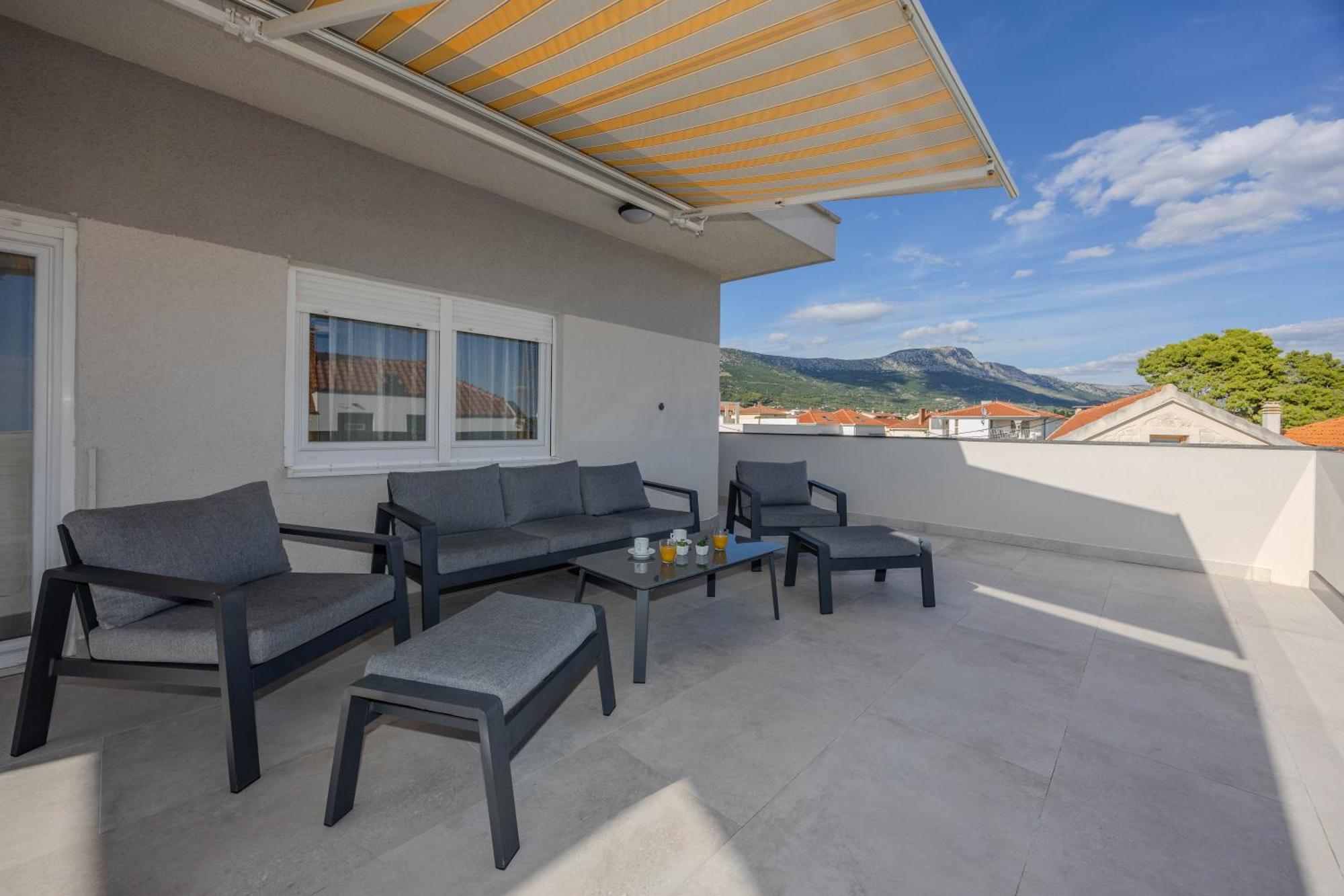 Terrace Kastela Apartman Kültér fotó